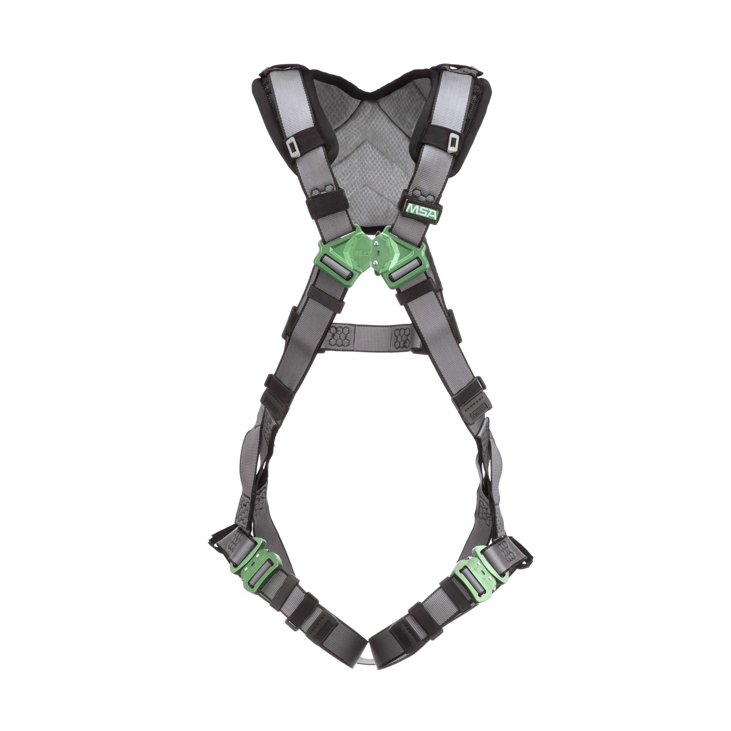 V-FIT Harness, Standard, Back D-Ring, Quick-Connect Leg Straps, Shoulder Padding